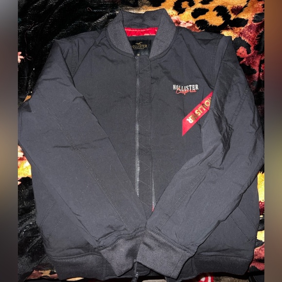 Hollister Year of the Ox Bomber Jacket Embroidered - Picture 2 of 5